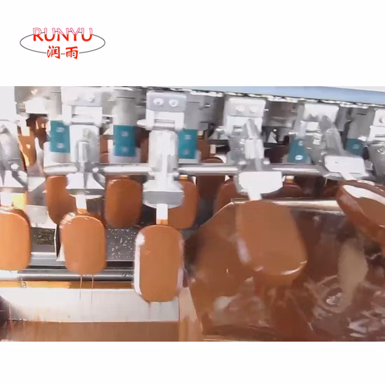 Linha de extrusão de sorvete mais vendida/túnel congelado 9.000 PCS/hora